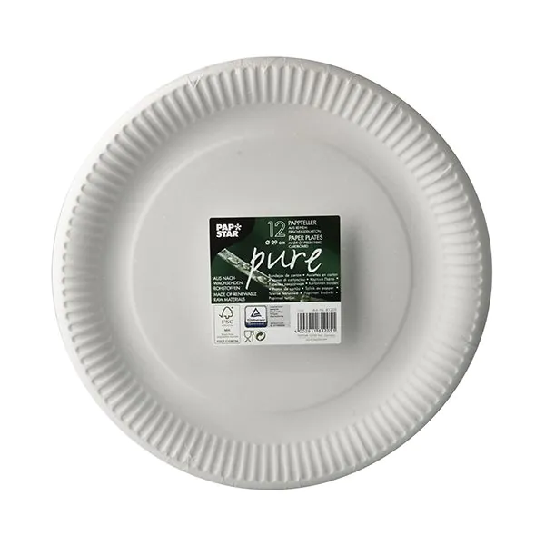 Pappteller rund "pure", Ø 29 cm  - Bild 2