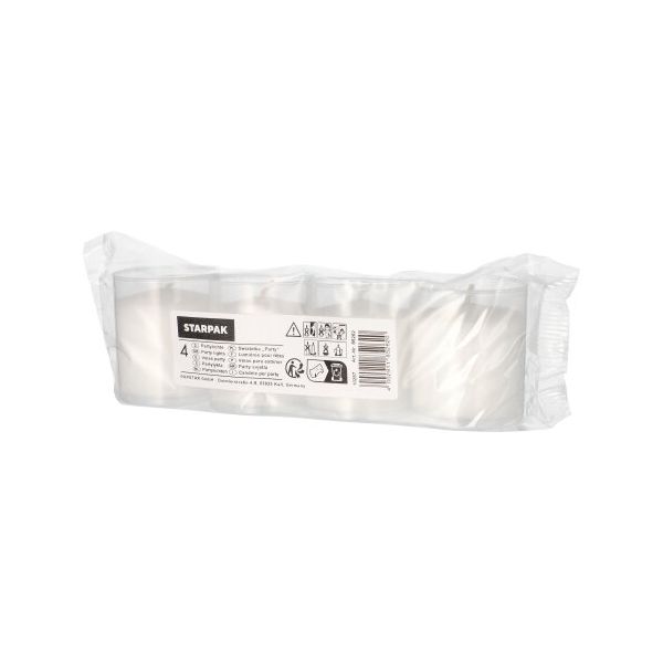 Partykerzen Ø 5 cm · 6,5 cm transparent - Bild 2