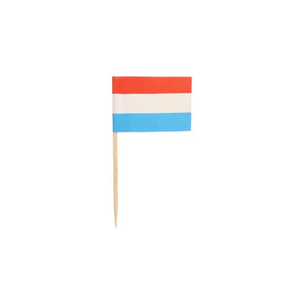 Partypicker, Flaggen 8 cm "Niederlande" - Bild 1