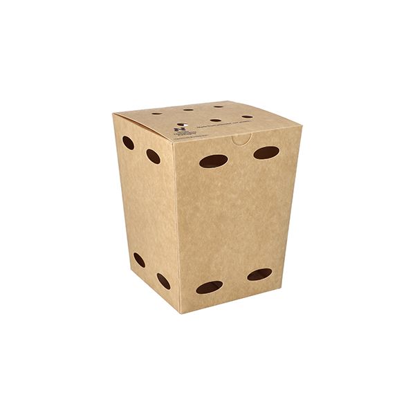 Pommes-Frites-Boxen, Pappe "NOTPLA" 15 x 10,5 x 10,5 cm  - Bild 1