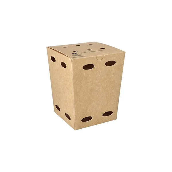 Pommes-Frites-Boxen, Pappe "NOTPLA" 15 x 10,5 x 10,5 cm  - Bild 1