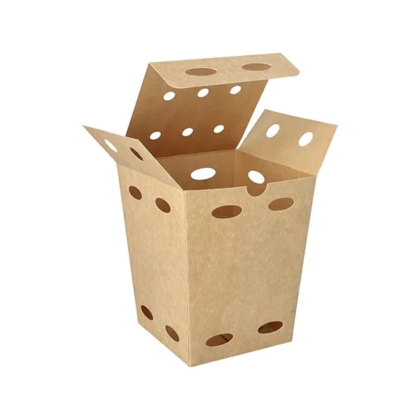 Pommes-Frites-Boxen, Pappe "NOTPLA" 15 x 10,5 x 10,5 cm  - Bild 2