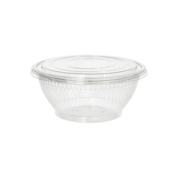 Salatschalen To Go, R-PET rund 1 l Ø 18 cm · 7,5 cm glasklar - Bild 4