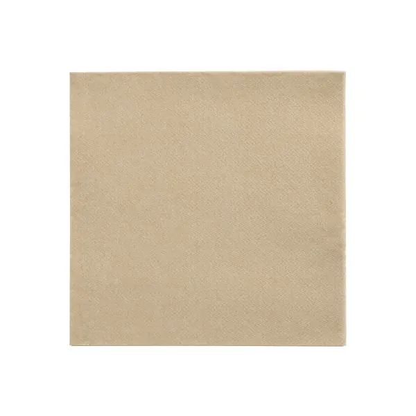 Servietten "DAILY Collection" 1/4-Falz 32 x 32 cm sand - Bild 2