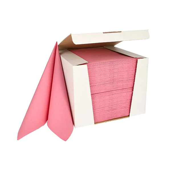 Servietten "ROYAL Collection" 1/4-Falz 40 x 40 cm rosa - Bild 2