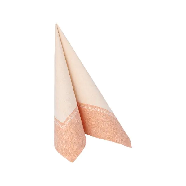 Servietten "ROYAL Collection" 1/4-Falz 40 x 40 cm terracotta "Linum" - Bild 2