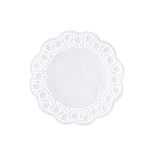 Tortenspitzen rund Ø 20 cm weiss - Bild 1