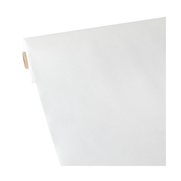 Vlies Tischdecke, weiss "soft selection" 40 x 0,9 m - Bild 1