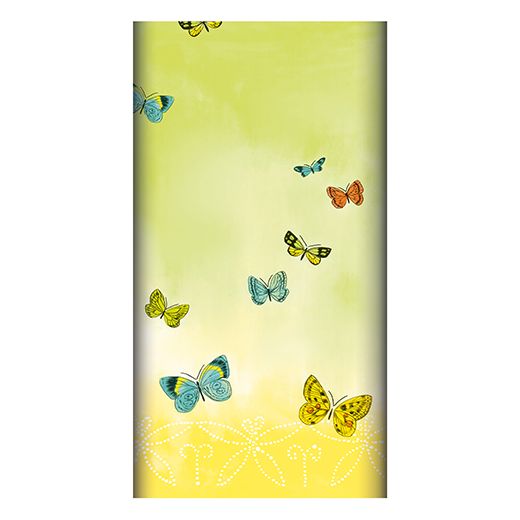 Duk, tygliknande, airlaid 120 cm x 180 cm "Papillons" 1