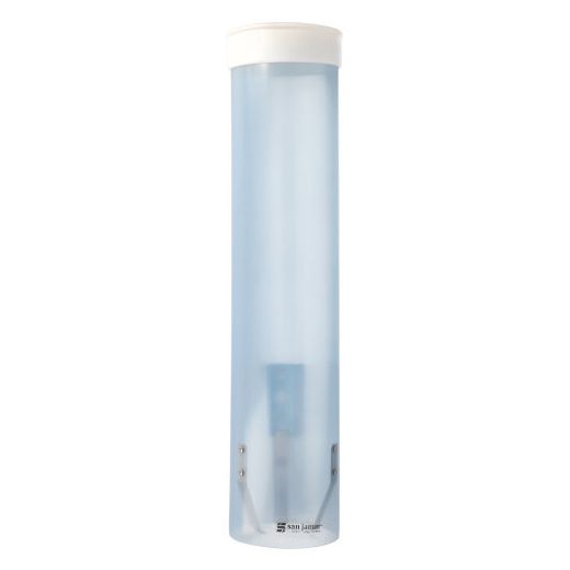 Cup dispenser, PS Ø 8,5 cm · 42 cm transparent 1