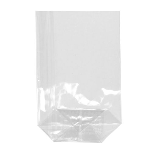 Cellofanpåse, PP 17,3 cm x 11,5 cm x 4 cm klar 1