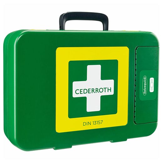 "Cederroth" First Aid Kit DIN 13157 30 cm x 42 cm x 18,8 cm grön 1