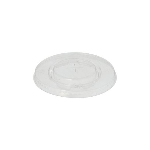 Lock, PLA "pure" rund Ø 9,5 cm glasklar med krysshål 1