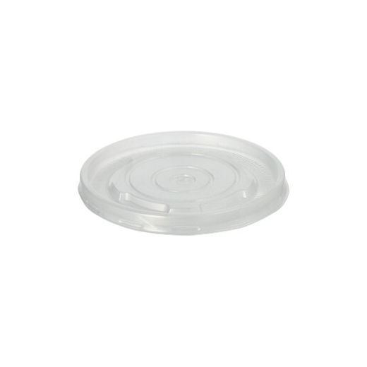 Lock för soppskålar, PP rund Ø 9,8 cm · 1 cm transparent 1