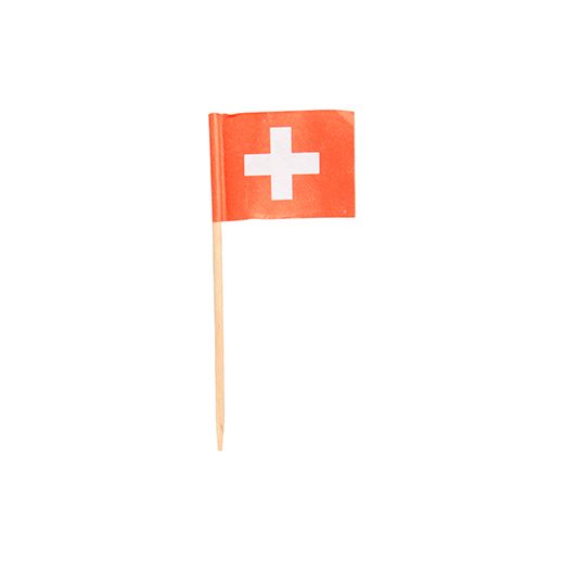 Partypinnar 8 cm "Switzerland" 1
