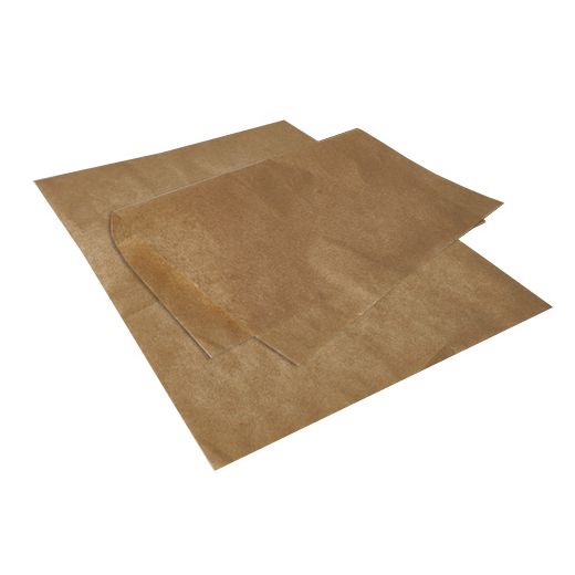 Serveringspapper, Pergamentpapper 35 cm x 25 cm brun fettbeständigt 1