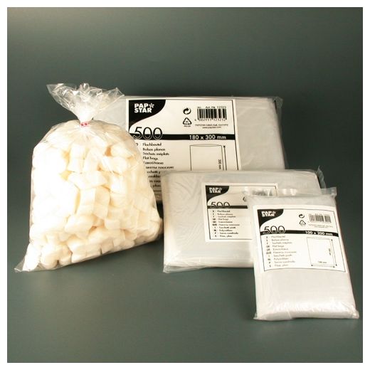 Påse, LDPE 30 cm x 18 cm klar 1