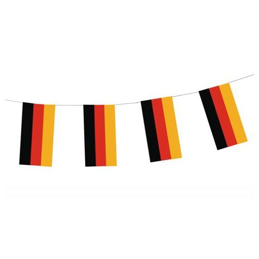 Flaggspel av papper 4 m "Germany" ej brandfarlig 1