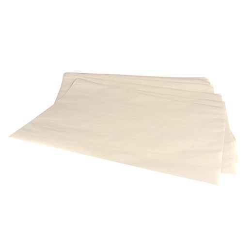 Silkespapper 50 cm x 37,5 cm vit 1