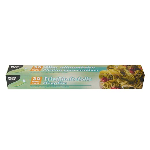 Plast film 30 m x 29 cm i kartong 1