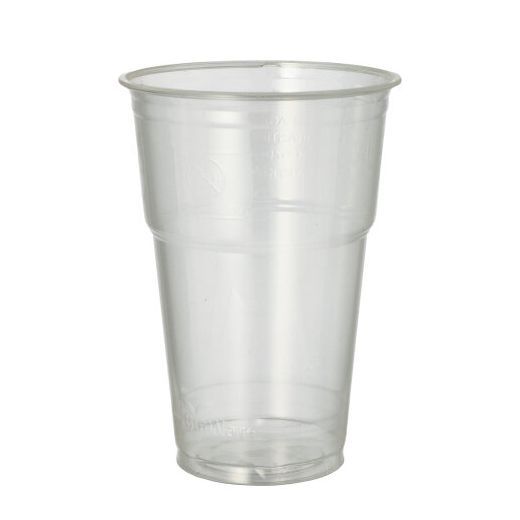 Bägare, Klar "pure" 0,4 l Ø 9,5 cm · 13,2 cm glasklar med skummkant 1