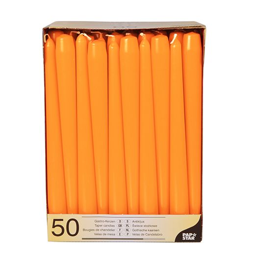 Antikljus Ø 2,2 cm · 25 cm orange 1