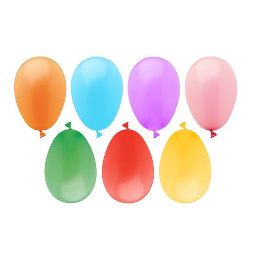 Ballonger sorterade färger "Vattenballonger" 1