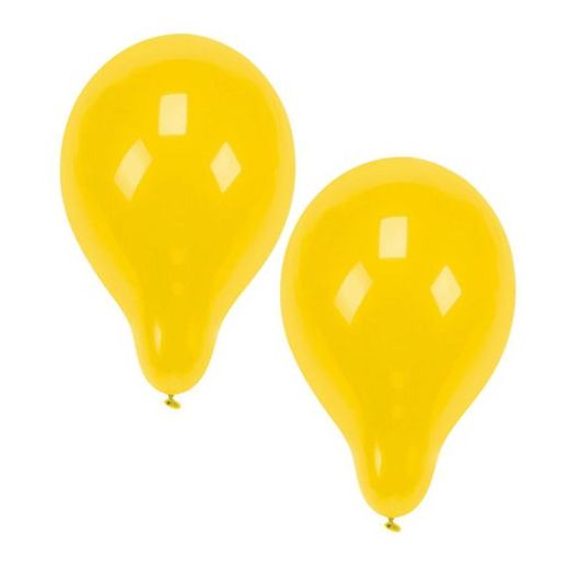 Ballonger Ø 25 cm gul 1