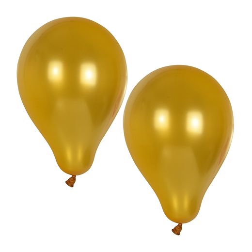 Ballonger Ø 25 cm guld 1