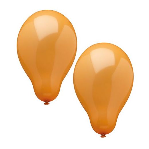 Ballonger Ø 25 cm orange 1