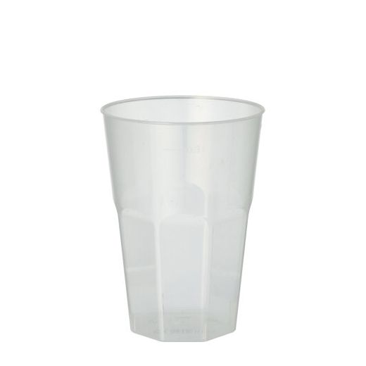 Glas för Caipirinha, PP 0,3 l Ø 8 cm · 11 cm transparent okrossbar 1