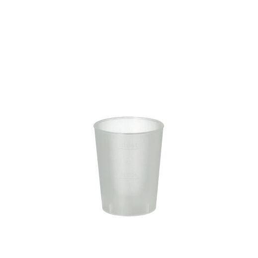 Glas, Snaps, PP 4 cl Ø 4,2 cm · 5,2 cm frostad, okrossbar 1