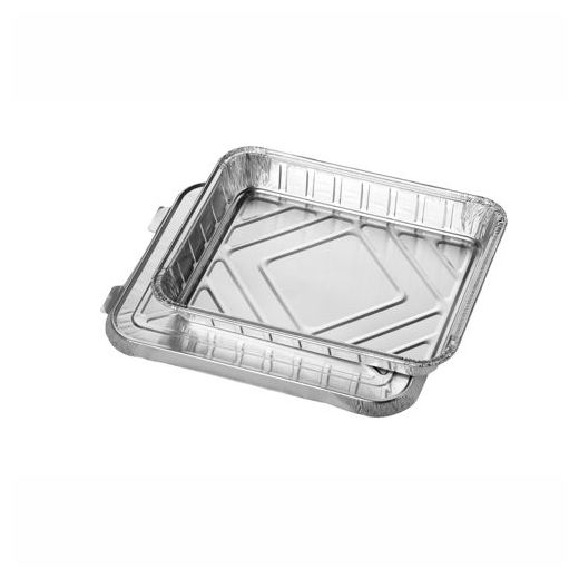Menyskål + Lock, Alu odelad 930 ml 3 cm x 17,7 cm x 22,5 cm 1