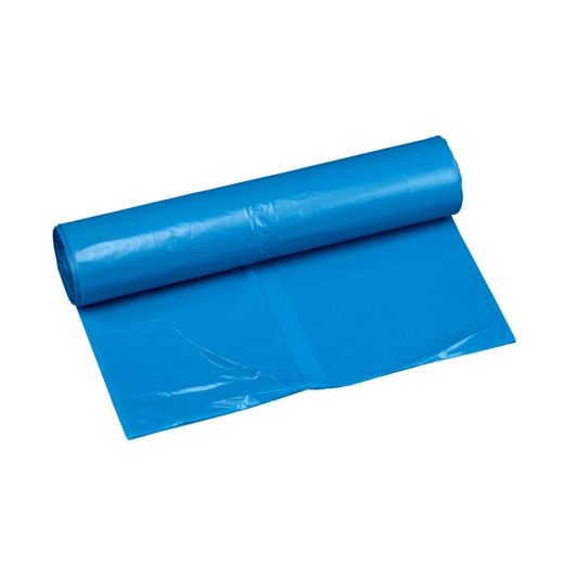 Soppåse, LDPE 120 l 110 cm x 70 cm blå 1
