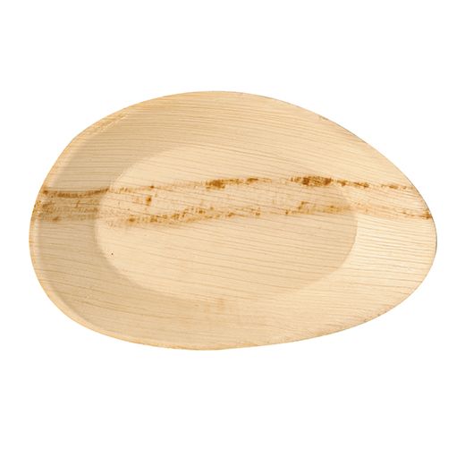 Tallrikar, Palmblad "pure" oval 26 cm x 17 cm x 2,5 cm 1