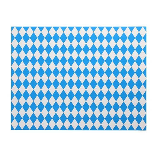 Bordstablett, papper 30 cm x 40 cm "Bayersk blå" 1