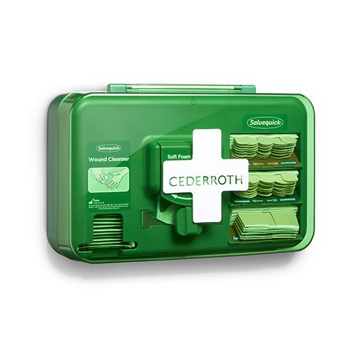 "Cederroth" Wound Care Dispenser, Plåsterdispenser 20,3 cm x 30,6 cm x 15,5 cm grön 1