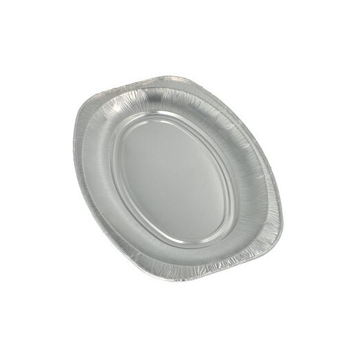 Serveringsfat, aluminium oval 35 cm x 24,5 cm 1