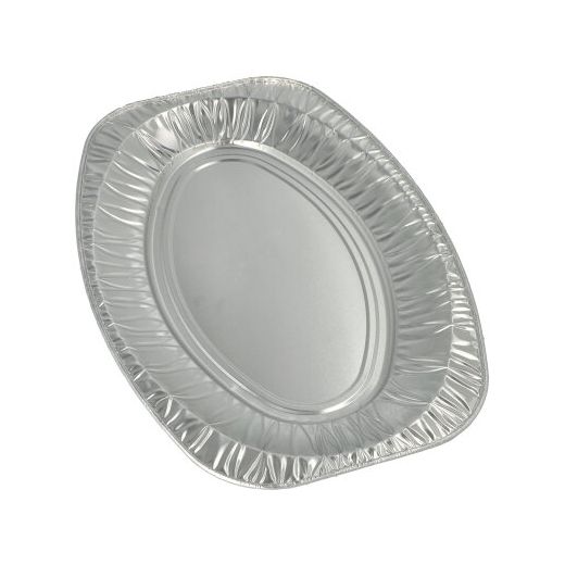 Serveringsfat, aluminium oval 43 cm x 29 cm 1