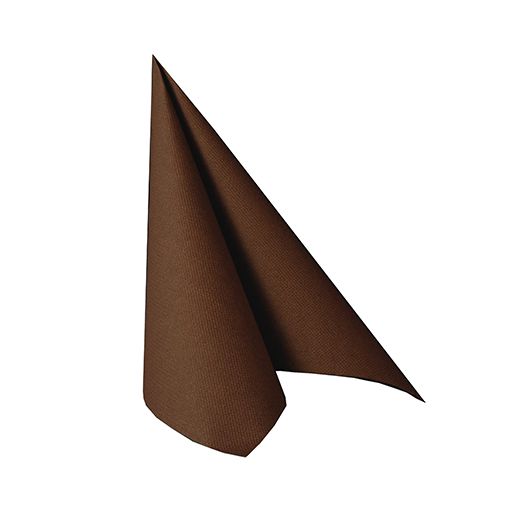 Servetter "ROYAL Collection" 1/4-vikt 25 cm x 25 cm brun 1