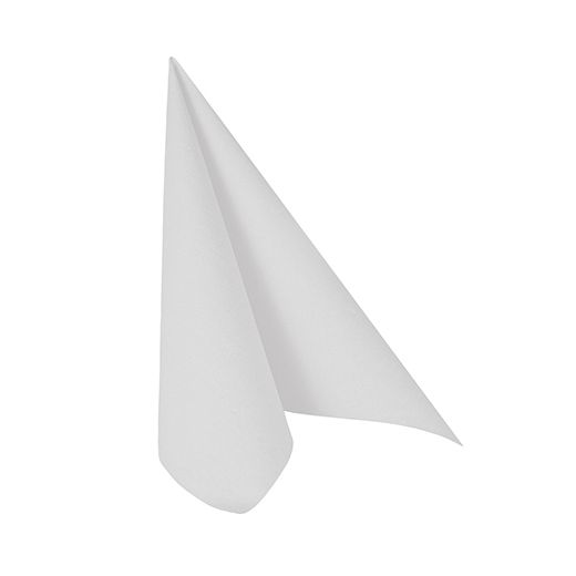 Servetter "ROYAL Collection" 1/4-vikt 25 cm x 25 cm vit 1