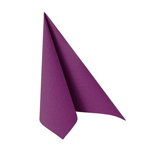 Servetter "ROYAL Collection" 1/4-vikt 33 cm x 33 cm lila 1