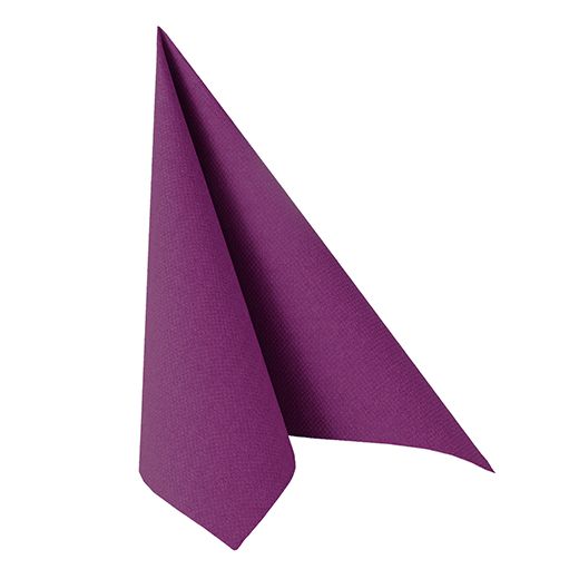 Servetter "ROYAL Collection" 1/4-vikt 40 cm x 40 cm lila 1