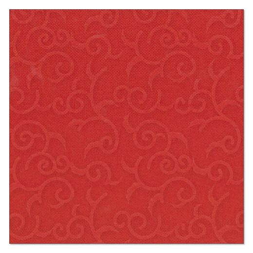 Servetter "ROYAL Collection" 1/4-vikt 40 cm x 40 cm röd "Casali" 1