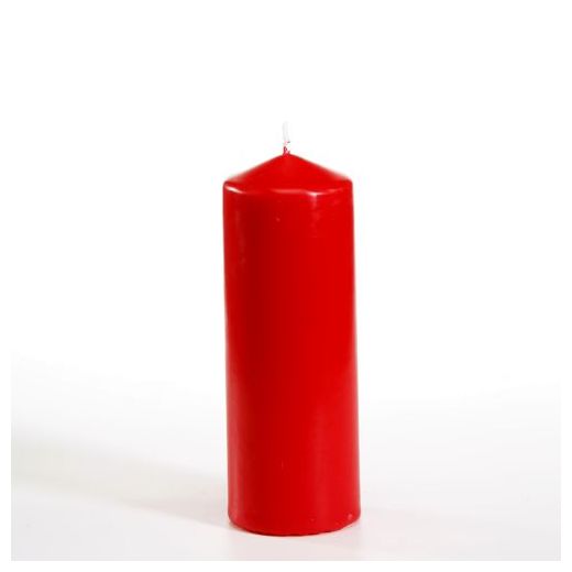 Blockljus Ø 60 mm · 165 mm röd 1