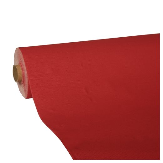 Duk, tissue "ROYAL Collection" 25 m x 1,18 m röd 1