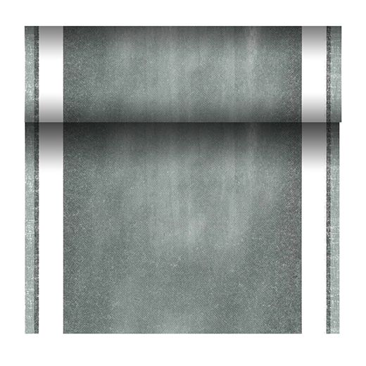 Bordslöpare, tygliknande, PV-Tissue mix "ROYAL Collection" 24 m x 40 cm "Chalk" 1