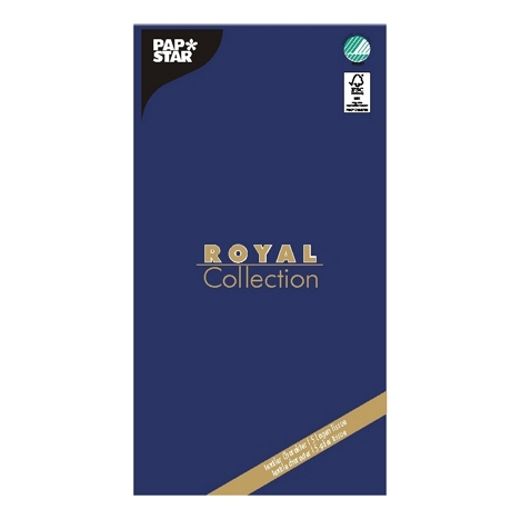 Duk, tissue "ROYAL Collection" 120 cm x 180 cm mörkblå 1