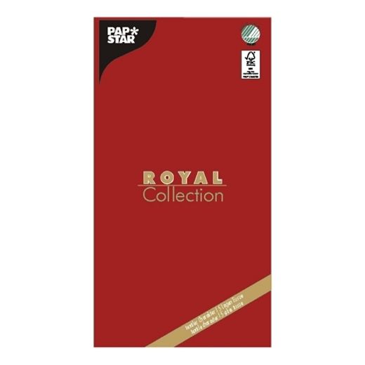 Duk, tissue "ROYAL Collection" 120 cm x 180 cm röd 1