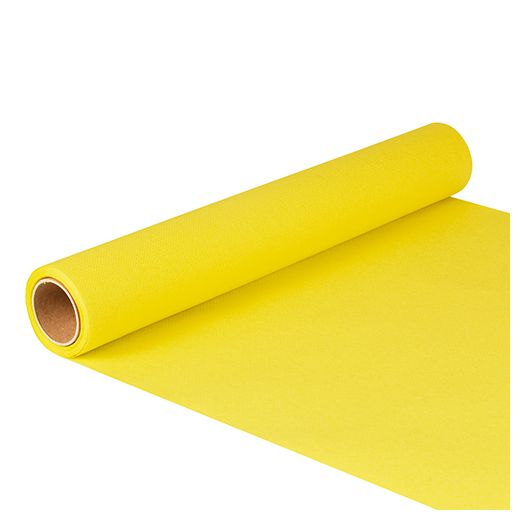 Bordslöpare, Tissue "ROYAL Collection" 5 m x 40 cm gul på rulle 1